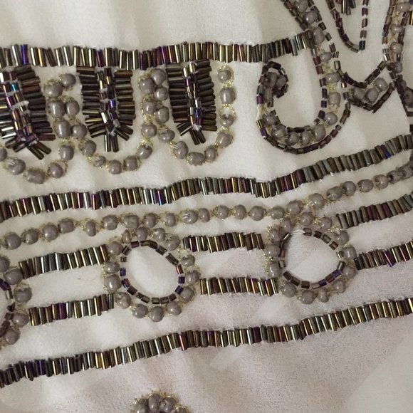 Beaded UO Cropped Top - Picture 2 of 2